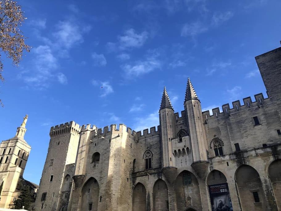 Apartamento La Bulle - Parking Gratuit En Souterrain - 2 Mins Du Palais Des Papes - Clim Ac - Wifi Aviñón Exterior foto
